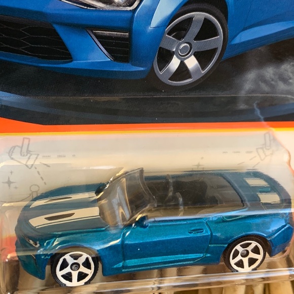 2016 Chevy Camaro Convertible Matchbox Car Chevrolet MB31 2024 New - Picture 4 of 7